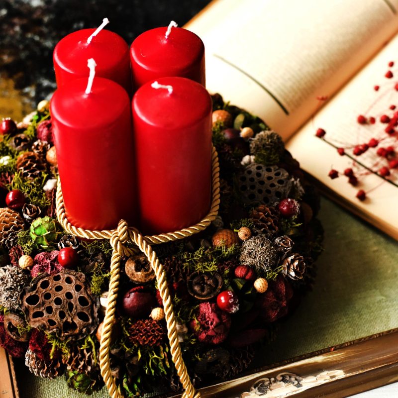 Adventi koszorú készítő workshop 2025. november 16. 10:00-13:00 (vasárnap)